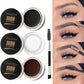 Matte Brown & Black 3D Eyebrow Cream – Natural Tint, Waterproof, Long-Lasting Gel Wax for Wild, Defined Brows