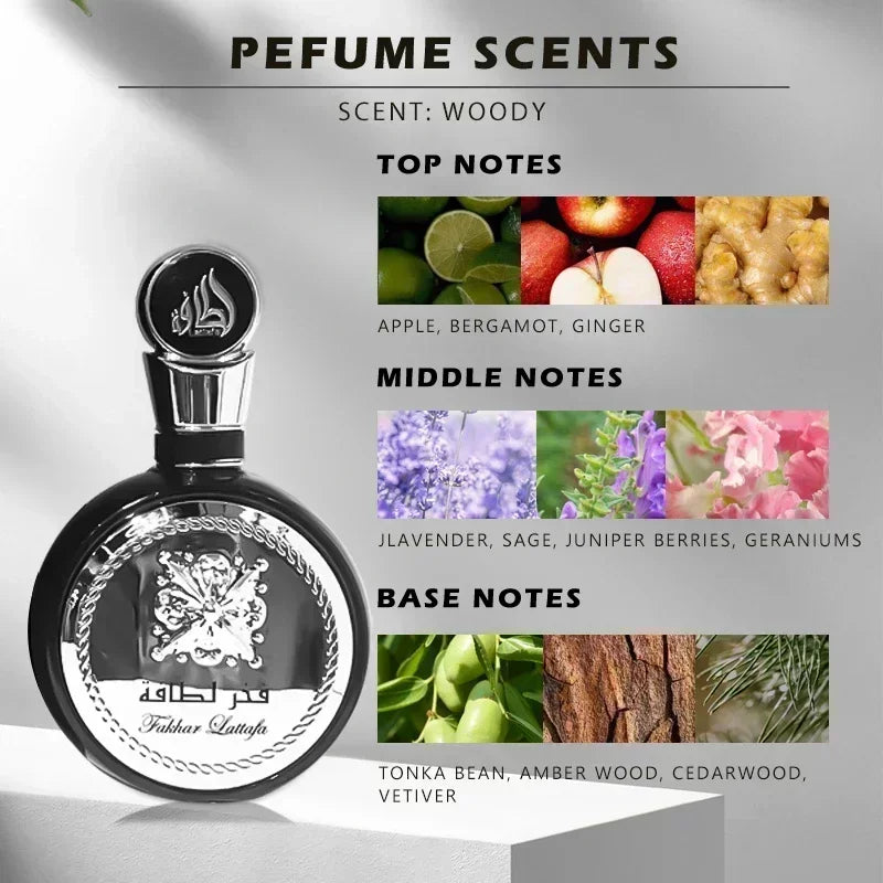 100ML Original Fakhar Body Spray Perfume Women High Quality Gift Arabic Fragrance Dating Lasting Eau De Parfum Deodorants