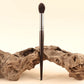 1pc High end Pro Animal hair Crease Makeup brushes detail Highlight Make up brushes Ebony handle pencil beauty G158