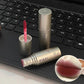 DIXI Mini Silver Tube Matte Lip Glaze — Velvet Finish, Skin-Enhancing, Versatile Low-Saturation Latte Shade