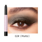 QIBEST 12 Colors Eyeshadow Sticker Cosmetics Shadows Pencil Eyeliner Highlighter Shimmer Pigment Professional Female Makeup