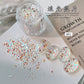 1/2Boxes 3D Sparkling Silver Nail Art Fairy Flakes Iridescent Laser Ultra-thin Dazzling Nail Glitter Sequins  Manicure Decoratio