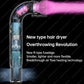 200 Million Anion Blow Dryer Professinal Leafless Hair Dryer Negative Lon Hair Care Quick Home Powerful Hairdryer Constant HD18