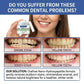 With Hydroxyapatite10%-Infused Winter Whitening Tooth Powder: Enamel Repair, Deep Cleaning & Long-Lasting Fresh Breath