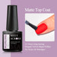 MEET ACROSS 7ml Purple Nail Gel Polish Semi Permanent Nail Art For Nails Decoration UV LED Painting Gel Varnish Nail Supplies