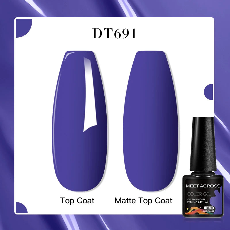 MEET ACROSS 7ml Golden Cat Magnetic Gel Nail Polish Dark Brown Red Green Christmas Nail Art Varnish Winter Autumn For Nails