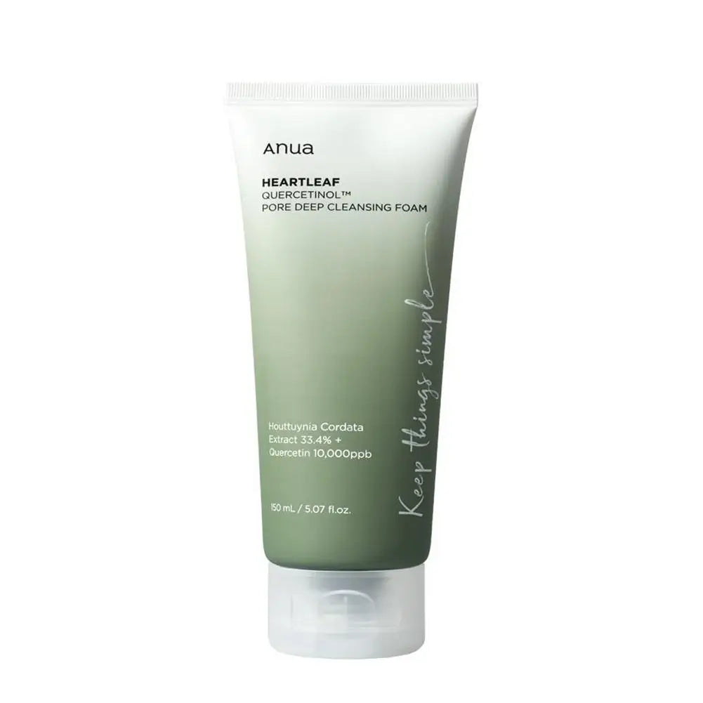 Heartleaf Skincare Set Facial Toner Remove Makeup Anti-aging Essence Emulsion Not Tight Cleanser Dense Foam Skin Care