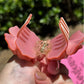 New French Three-dimensional Camellia Hair Claw Acetate Elegant Flower Crab Hair Clips Hair Accessories Headdress for Women Girl