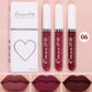 Long-Lasting Velvet Matte Lip Gloss – Liquid Lipstick, Red Lip Makeup for Women, Waterproof, Moisturizing Lip Gloss