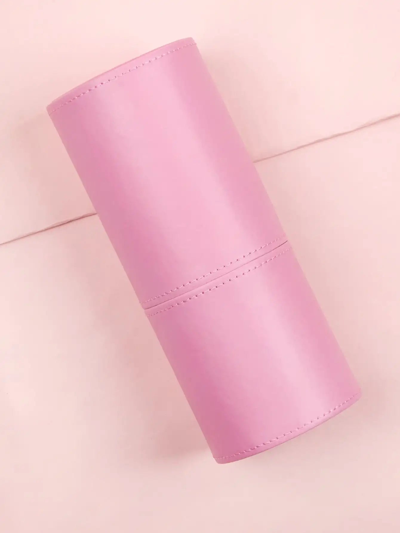 Makeup Brush Holder Large Capacity Make up Brush Case Organizer Cosmetic Cup Cylinder Storage Bag