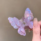 Colorful Fairy Butterfly Hair Claw Acetate Sweet Princess Butterfly Crab Hair Clips for Women Girls Hairpin Hair Accessories