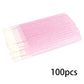 100 Pcs Disposable Lip Lint Free Applicators Lipstick Testers Wands Applicators for Makeup Lip Brushes Makeup Beauty Tool