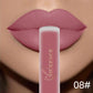 NICEFACE Matte Liquid Lipstick Waterproof Long Lasting Lip Gloss Tint Sexy Red Nude Purple Metallic Lipsticks Makeup Cosmetics