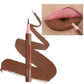 Matte 12 color lipliner, outline lip lipstick lipliner, waterproof, sweat resistant, smooth, dripping liquid lip liner