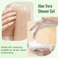 Aloe Vera Moisturizing Shower Gel,suitable for all skin types,Deep cleans pores,Improves the texture of skin Moisturizing Smooth