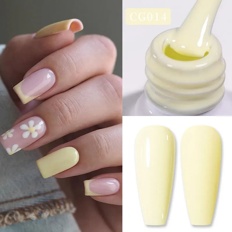 BORN PRETTY Black White Colors Gel Nail Polish 10ml Soak Off UV LED Gel Nail Art DIY Design Semi Permanent Varnishes Manciure