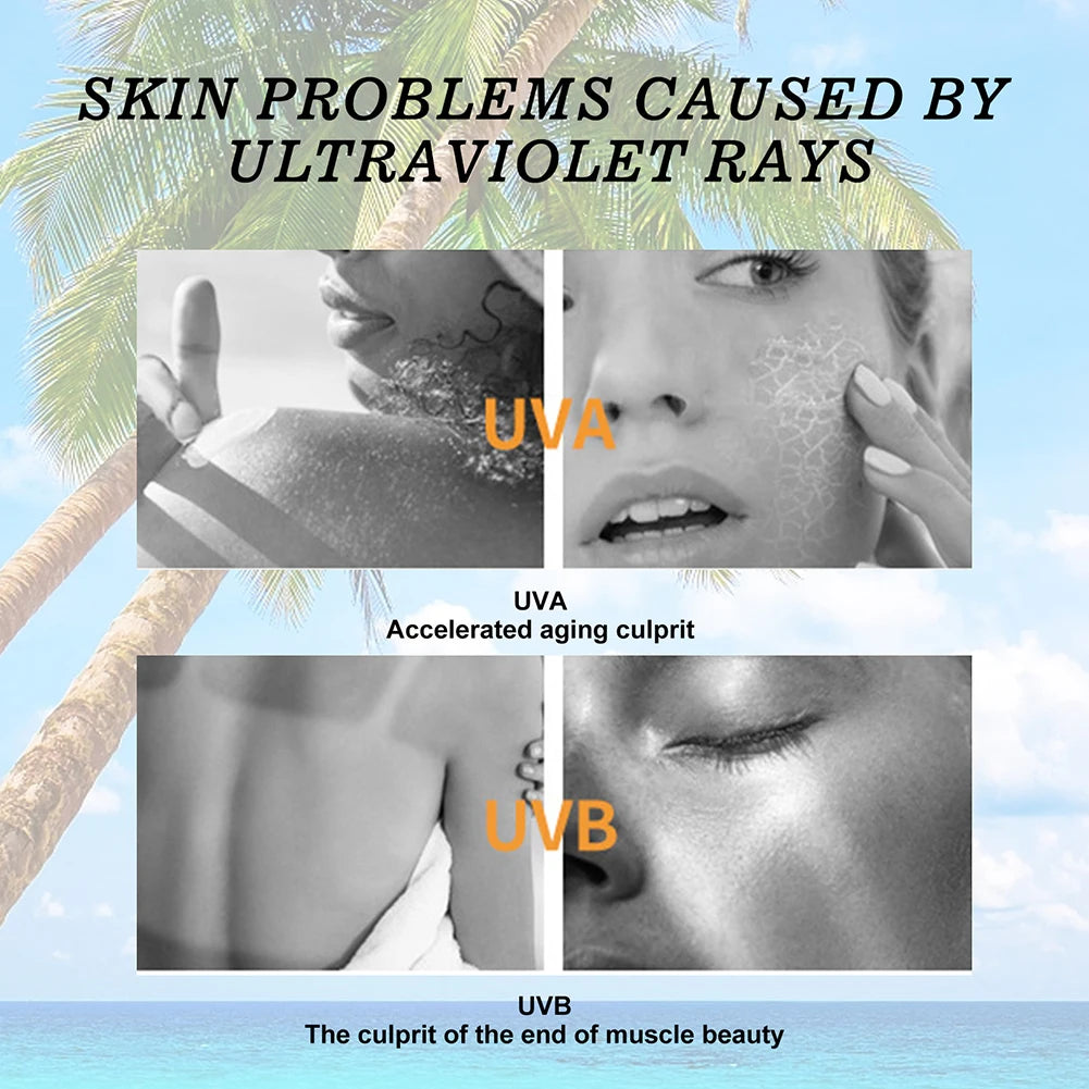 Ultra Lightweight 50ml Face Sunscreen SPF50+ – Invisible, Anti-Shine, Anti-Imperfection Facial Protection