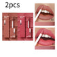 MLSMILE 6 Color Non-stick cup Velvet Satin Gloss Lip glaze Mist Liquid matte lipstick Waterproof long-lasting color liquid