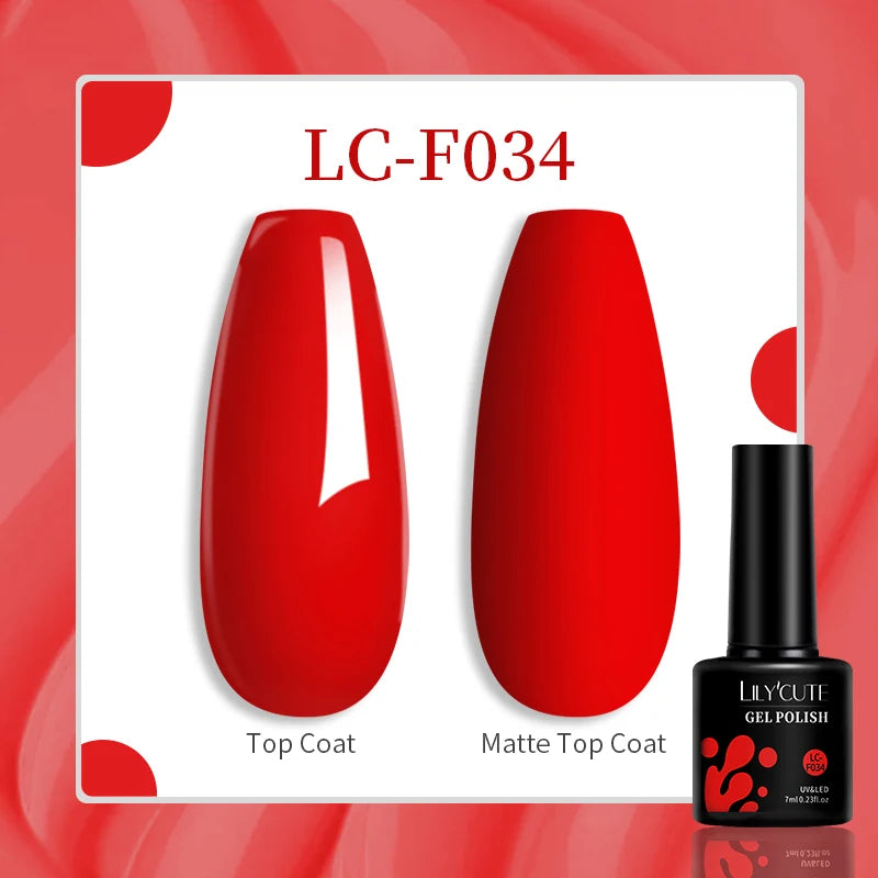 LILYCUTE 7ML Eggshell Gel Nail Polish White Black Material Semi Permanent Autumn Varnish With Any Color Gel Soak Off UV Manicure
