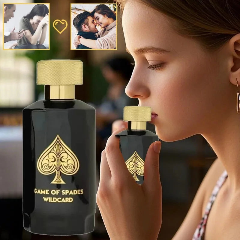 Jo Milano Paris Game of Spades Wildcard Eau de Parfum Spray for Unisex 100ml Original Perfume Lasting Floral Pheromones Cologne