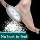 Professional Heavy-Duty Stainless Steel Painless Foot File & Remover with Splash Guard & Handle Suitable for Care Cracked Heels