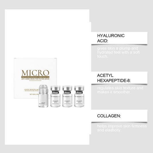 Deep Collagen Anti-Wrinkle Essence Hydrating Firming Pore-cleaning Anti-aging Essence Set  @276%hfgGE678"|
