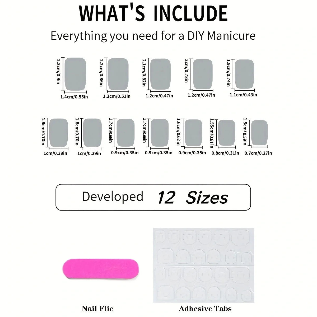 24pcs Y2K Sweet Stars Press On Nails Blue Brown Stripes French Style False Nails Wave Point Designs Autumn Vintage Fake Nail