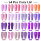 140/160pcs Colorful Gel Nail Polish Set Nail  Art Semi-permanent Varnish Soak Off Uv LED Gel Professional Manicure Set Nails Kit