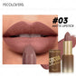 1pcs Multi-color Lipstick, Brown Lip Gloss, Waterproof and Long-lasting, Full and Charming Lips, Lip Cosmetics