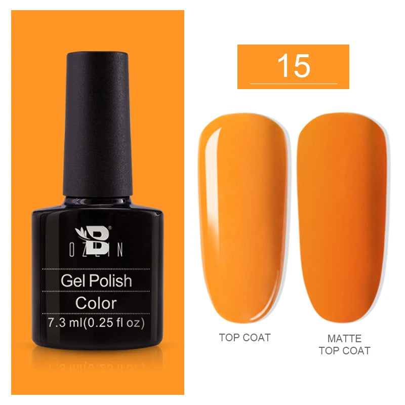 AWStorG 15ML Super Top Coat  Function Gel No Wipe Matte Top Gel Transparent Soak Off  UV LED NailArt Manicure Gel Varnish Primer
