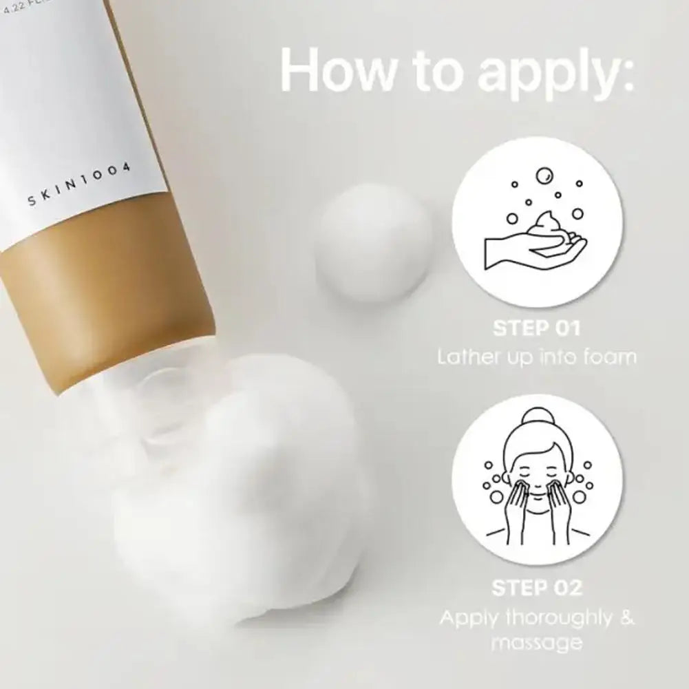 Face Wash Skin1004 Centella Asiatica Facial Cleanser Essence Himalayan Salt Deep Cleansing Foam for Gentle Purifying Refreshing