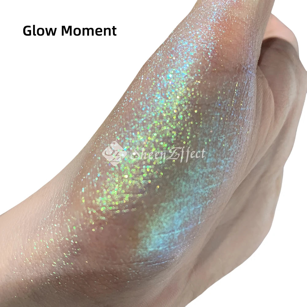Sheeneffect Glitter Body Face Diamond Dry Oil Body Glitter Highlighter Body Shine Glitter Makeup For Face