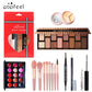 POPFEEL All-in-One Makeup Kit Gift Set with Eyeshadow Palette Foundation Lip Gloss Blush Brushes Eyeliner and More Beauty Gifts