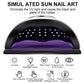 Nail Dryer LED Nail Lamp UV Light  For Curing All Gel Nail Polish With  LCD Display Motion Sensing Manicure Pedicure Salon Tools