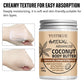 Natural Coconut Body Cream  Coconut Oil/Collagen  Deep Moisturizing, Easily Absorbed, Nourishes Dry Skin 100g