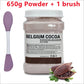 650g Chamomile Hyaluronic Acid Facial Moisturizing Mask Powder with Silicone Brush Increasing Skin Elasticity Rose Jelly Mask