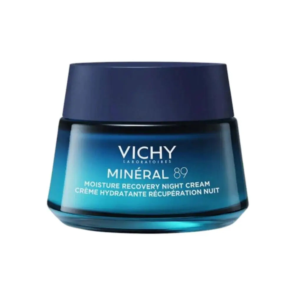 Korea Vichy Face Cream Pure Hyaluronic Acid Mineral Deep Hydration Anti-Wrinkle Anti-Aging Smoothing Night Skin Care 50ml