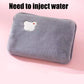 Soft Plush Electric Hot Water Bottle Charging with EU/US/AU Plug for Winter Warmth and Pain Relief Winter Women's Gifts
