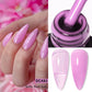 7ML Jelly Gel Nail Polish Black Crystal Translucent Dull Color Nail Art Gel Semi Permanent Varnish Soak Off UV LED Gel Polish