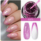 MEET ACROSS 5ml Sliver Metallic Liner Gel Nail Polish Super Bright Mirror Effect Painting Drawing Line Graffiti Stripe Nail Art
