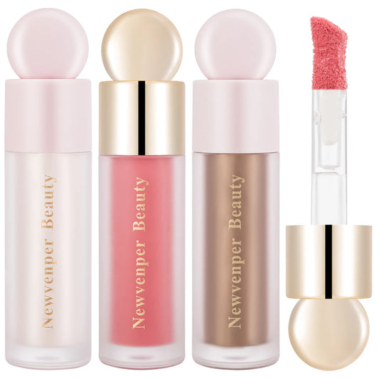 Liquid Highlighter for Face & Body – Lightweight Natural Glow Enhancer with High Glossy Finish, Radiant Luminizer Makeup