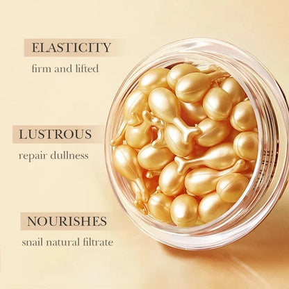 Hyaluronic Acid Capsules Serum Spot Acne Remover Whitening Face Serum Anti-Wrinkle Firming Brighten Skin Care Cosmetics