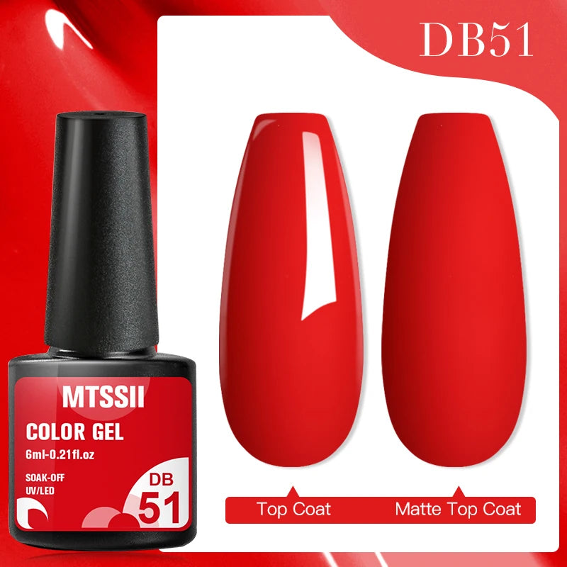7ML Jelly Gel Nail Polish Black Crystal Translucent Dull Color Nail Art Gel Semi Permanent Varnish Soak Off UV LED Gel Polish