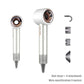 Professional Hair Dryer 1600W 220v Leafless Negative Ion Hair Dryer Home Travel Hair Styler Blow drier