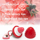 4-Color Random Sending Strawberry Warm Moisturizing Lip balm With Strong Moisturizing Effect, Protecting And Softening Lips