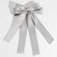 Lystrfac Fashion Fabric Ribbon Hair Bow Hairpin for Women Girls Hair clips Back Head Top Clip Female Hair Accessories