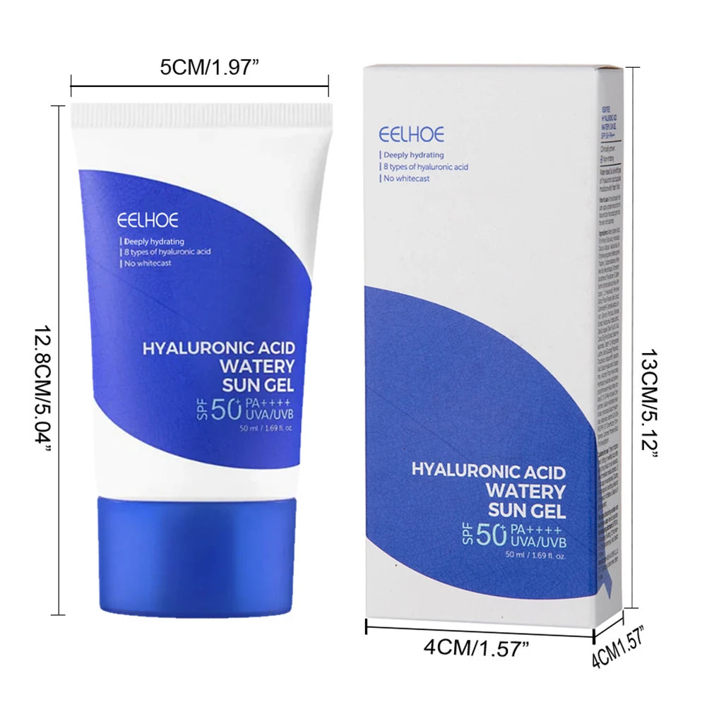 Ultra Lightweight 50ml Face Sunscreen SPF50+ – Invisible, Anti-Shine, Anti-Imperfection Facial Protection