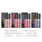 Halloween Lip Gloss Set Sparkling Purple Black Non Stick Lipstick Trio For Party Makeup Beauty Gift