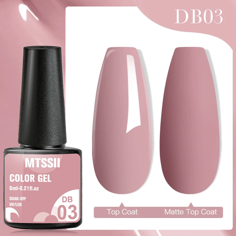Mtssii 7ml Reflective Glitter Thermal Gel Nail Polish Color Changing Gel Semi-permanent Nail Art Varnishes Soak Off UV LED Gel