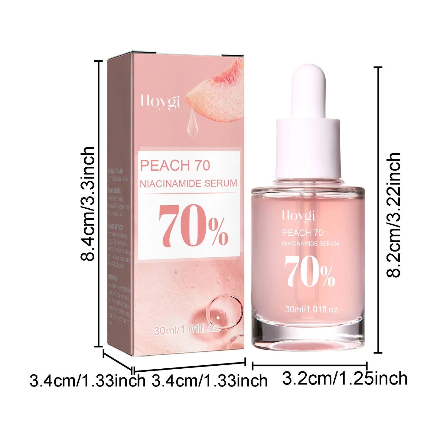 Nicotinamide Anti Wrinkle Serum Collagen Lifting Firming Fine Lines Repair Face Essence Smooth Facial Skin Care Anti-Aging Serum